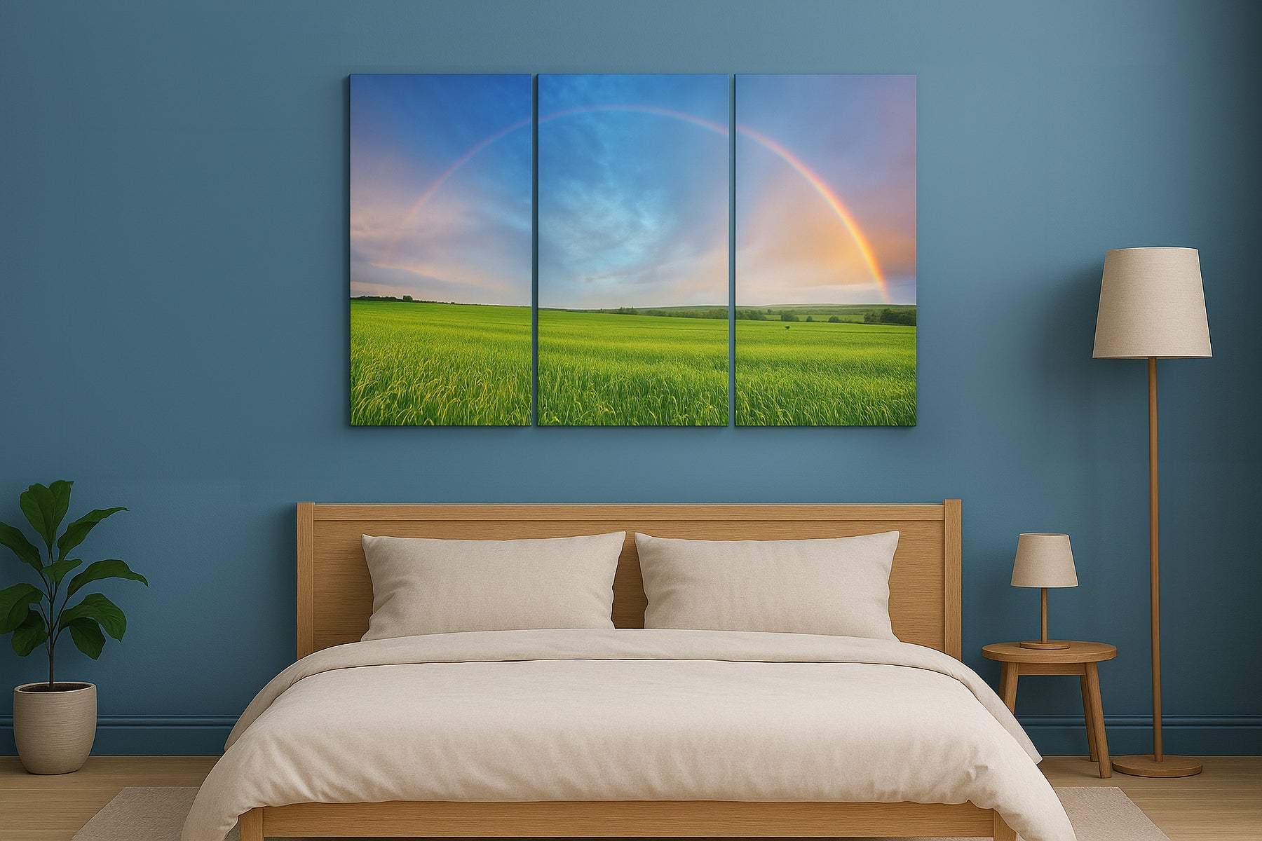 Canvas Wall Art Rainbow