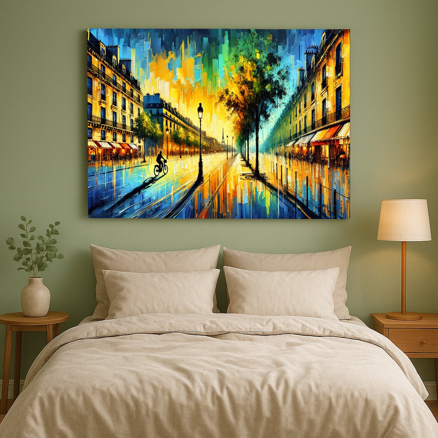Canvas Wall Art Paris Street