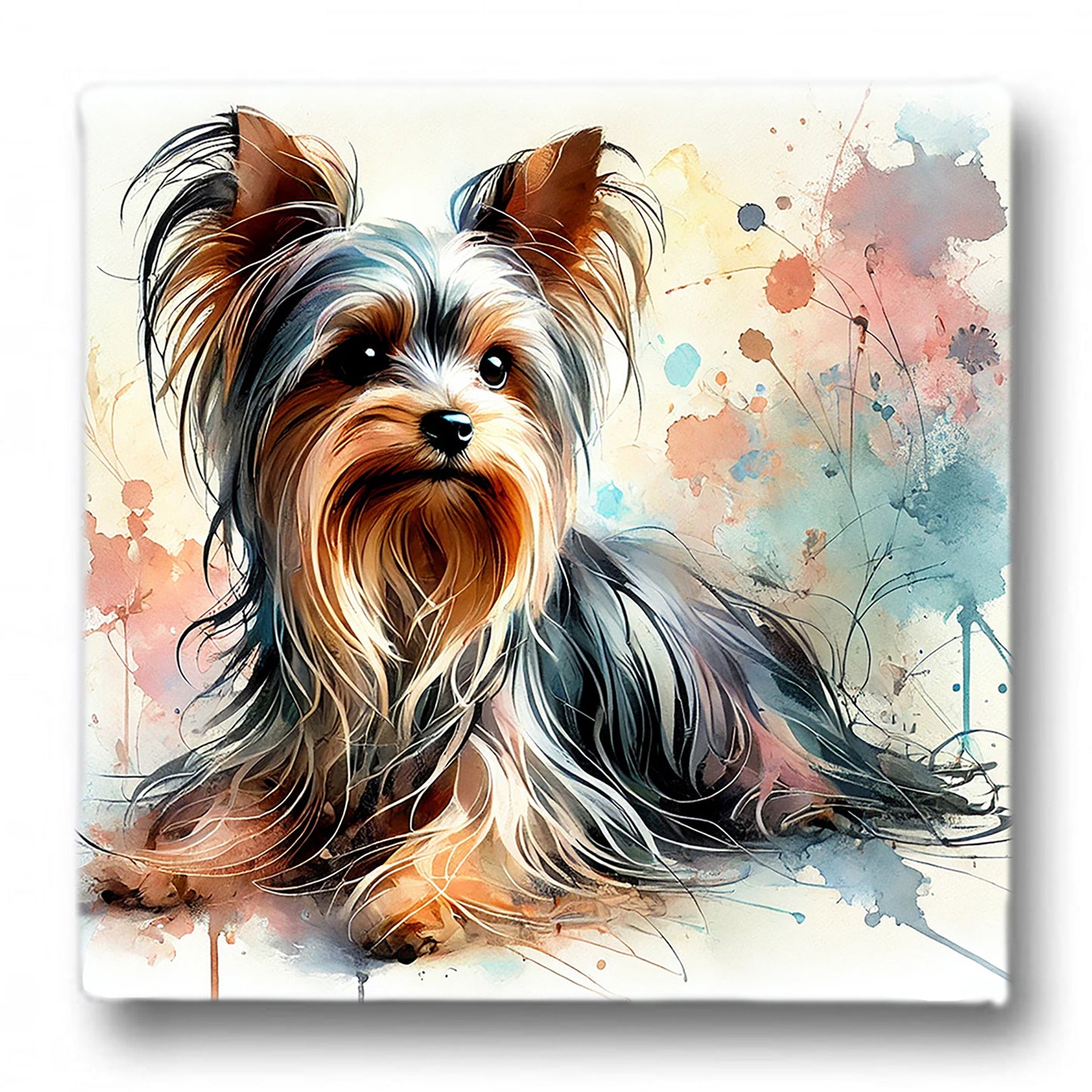 Yorkie Canvas Print