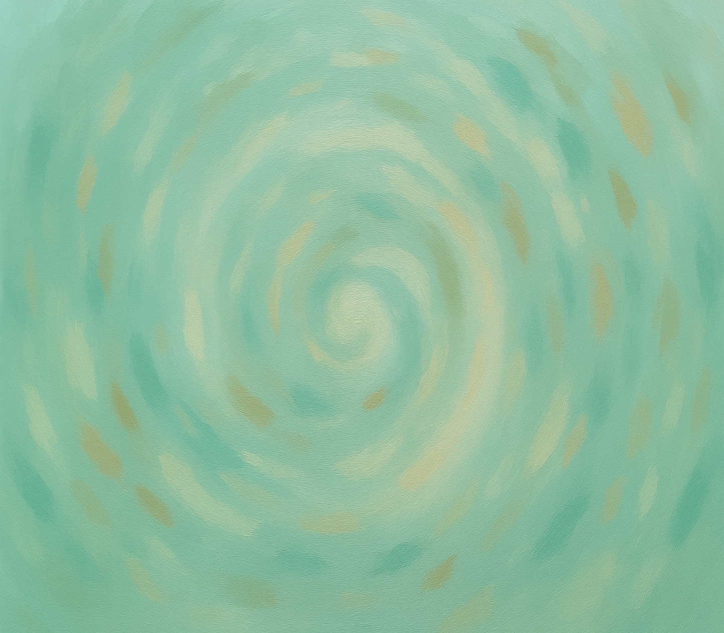 Abstract Canvas Wall Art - Mint Green - 80cm x 60cm