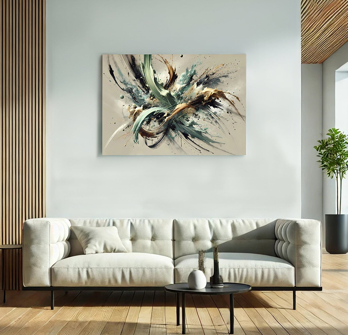 Canvas Wall Art - Fusion - 80cm x 60cm