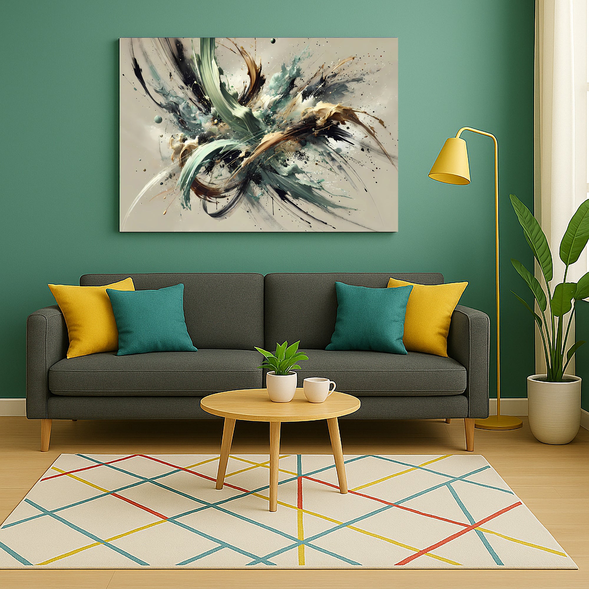 Canvas Wall Art - Fusion - 80cm x 60cm – 1 To 1 Digital Print