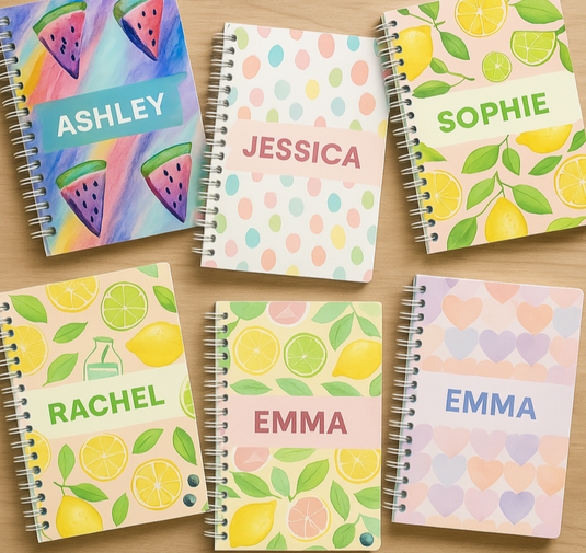 Custom Notebooks – 1 To 1 Digital Print